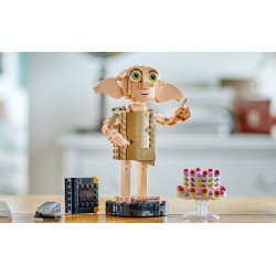 LEGO Harry Potter 76421 Dobby l'Elfo Domestico, Modello Snodabile di Personaggio Iconico, Gioco da Collezione, Regalo 8+ Anni