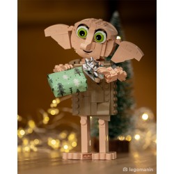 LEGO Harry Potter 76421 Dobby l'Elfo Domestico, Modello Snodabile di Personaggio Iconico, Gioco da Collezione, Regalo 8+ Anni
