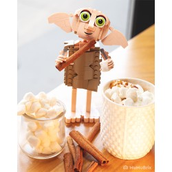 LEGO Harry Potter 76421 Dobby l'Elfo Domestico, Modello Snodabile di Personaggio Iconico, Gioco da Collezione, Regalo 8+ Anni