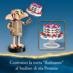 LEGO Harry Potter 76421 Dobby l'Elfo Domestico, Modello Snodabile di Personaggio Iconico, Gioco da Collezione, Regalo 8+ Anni