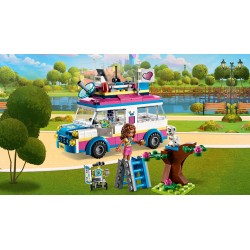 LEGO 41333 Friends Il veicolo delle missioni di Olivia - Usato con istruzioni senza scatola