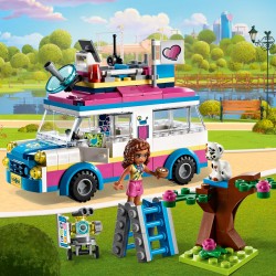 LEGO 41333 Friends Il veicolo delle missioni di Olivia - Usato con istruzioni senza scatola