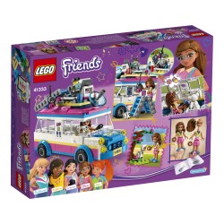 LEGO 41333 Friends Il veicolo delle missioni di Olivia - Usato con istruzioni senza scatola