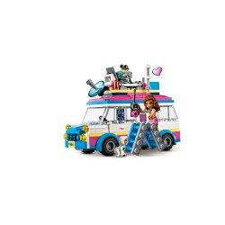 LEGO 41333 Friends Il veicolo delle missioni di Olivia - Usato con istruzioni senza scatola
