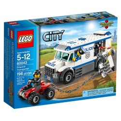 LEGO 60043 City Cellulare della Polizia - Usato con istruzioni senza scatola