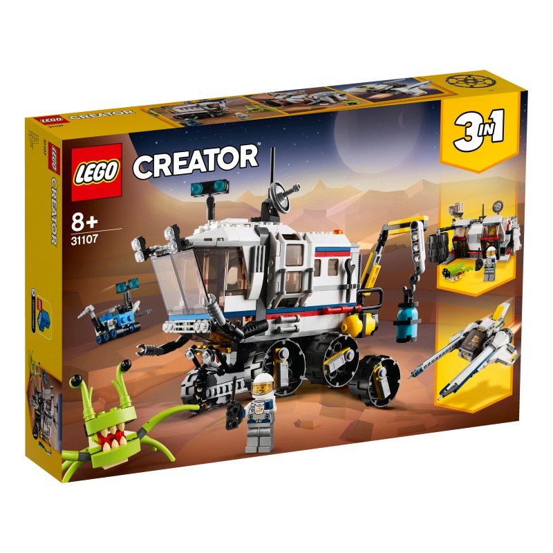 LEGO 31107 Creator Il Rover di esplorazione Spaziale - Usato con istruzioni senza scatola