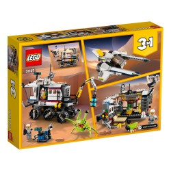 LEGO 31107 Creator Il Rover di esplorazione Spaziale - Usato con istruzioni senza scatola