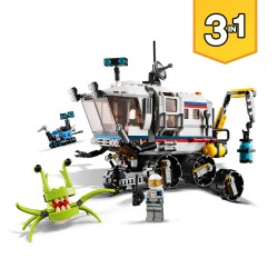 LEGO 31107 Creator Il Rover di esplorazione Spaziale - Usato con istruzioni senza scatola