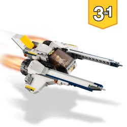 LEGO 31107 Creator Il Rover di esplorazione Spaziale - Usato con istruzioni senza scatola