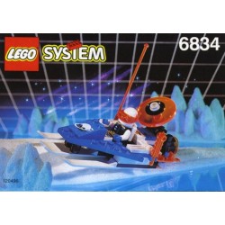 LEGO 6834 - System - Ice Planet - Celestial sled - Usato con scatola ed istruzioni