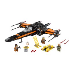 LEGO 75102 Star Wars Poe's X-Wing Fighter - Usato con scatola ed istruzioni