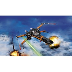 LEGO 75102 Star Wars Poe's X-Wing Fighter - Usato con scatola ed istruzioni