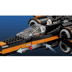 LEGO 75102 Star Wars Poe's X-Wing Fighter - Usato con scatola ed istruzioni