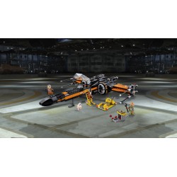 LEGO 75102 Star Wars Poe's X-Wing Fighter - Usato con scatola ed istruzioni