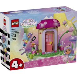 LEGO Gabby's Dollhouse 11212 La Casa in Giardino di Gattina Fatina, Giocattolo con 2 Personaggi e Accessori, Regalo da 4+