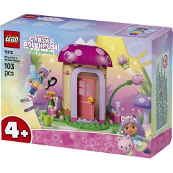 LEGO Gabby's Dollhouse 11212 La Casa in Giardino di Gattina Fatina, Giocattolo con 2 Personaggi e Accessori, Regalo da 4+