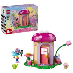 LEGO Gabby's Dollhouse 11212 La Casa in Giardino di Gattina Fatina, Giocattolo con 2 Personaggi e Accessori, Regalo da 4+