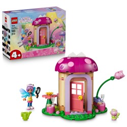 LEGO Gabby's Dollhouse 11212 La Casa in Giardino di Gattina Fatina, Giocattolo con 2 Personaggi e Accessori, Regalo da 4+