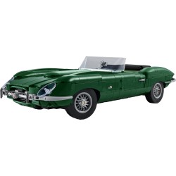 LEGO Icons 11381 Jaguar E-Type, Modellino per Adulti di Auto con Motore 6 Cilindri e Kit di Attrezzi, Regalo da Collezione