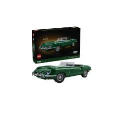 LEGO Icons 11381 Jaguar E-Type, Modellino per Adulti di Auto con Motore 6 Cilindri e Kit di Attrezzi, Regalo da Collezione