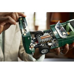 LEGO Icons 11381 Jaguar E-Type, Modellino per Adulti di Auto con Motore 6 Cilindri e Kit di Attrezzi, Regalo da Collezione
