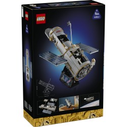 LEGO Icons 11382 Telescopio Spaziale Hubble, Kit di Modellismo STEM 3D per Adulti, Regalo Fai da Te per i Fan dell'Astronomia