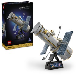 LEGO Icons 11382 Telescopio Spaziale Hubble, Kit di Modellismo STEM 3D per Adulti, Regalo Fai da Te per i Fan dell'Astronomia