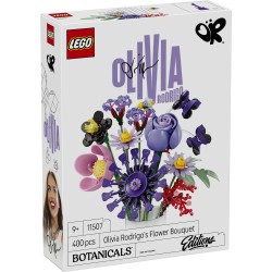 LEGO Botanicals & Editions 11507 Bouquet di Fiori di Olivia Rodrigo con 11 Fiori Artificiali, Idea Regalo per Bambine da 9+