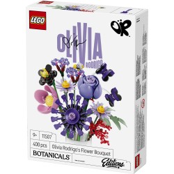 LEGO Botanicals & Editions 11507 Bouquet di Fiori di Olivia Rodrigo con 11 Fiori Artificiali, Idea Regalo per Bambine da 9+