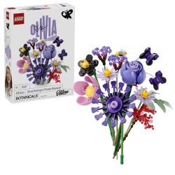 LEGO Botanicals & Editions 11507 Bouquet di Fiori di Olivia Rodrigo con 11 Fiori Artificiali, Idea Regalo per Bambine da 9+