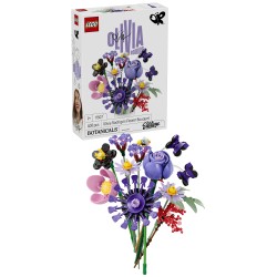 LEGO Botanicals & Editions 11507 Bouquet di Fiori di Olivia Rodrigo con 11 Fiori Artificiali, Idea Regalo per Bambine da 9+