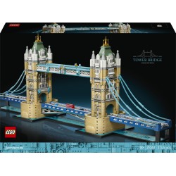 LEGO Architecture 21067 Tower Bridge, Kit Modellismo per Adulti Fai da Te, Miniatura Monumento 3D, Idea Regalo da Collezione