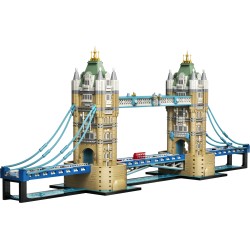 LEGO Architecture 21067 Tower Bridge, Kit Modellismo per Adulti Fai da Te, Miniatura Monumento 3D, Idea Regalo da Collezione