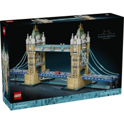 LEGO Architecture 21067 Tower Bridge, Kit Modellismo per Adulti Fai da Te, Miniatura Monumento 3D, Idea Regalo da Collezione
