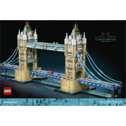LEGO Architecture 21067 Tower Bridge, Kit Modellismo per Adulti Fai da Te, Miniatura Monumento 3D, Idea Regalo da Collezione