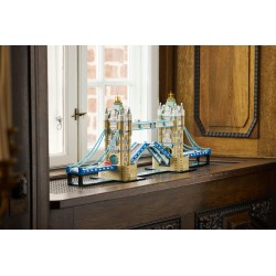 LEGO Architecture 21067 Tower Bridge, Kit Modellismo per Adulti Fai da Te, Miniatura Monumento 3D, Idea Regalo da Collezione