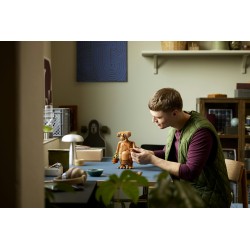 LEGO Ideas 21370 E.T. the Extra-Terrestrial, Kit Modellismo per Adulti con Figura Aliena, Fiori Finti e Mattoncino Luminoso
