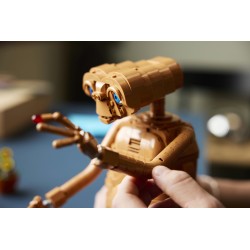 LEGO Ideas 21370 E.T. the Extra-Terrestrial, Kit Modellismo per Adulti con Figura Aliena, Fiori Finti e Mattoncino Luminoso