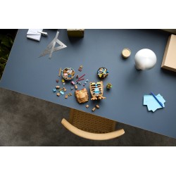LEGO Ideas 21370 E.T. the Extra-Terrestrial, Kit Modellismo per Adulti con Figura Aliena, Fiori Finti e Mattoncino Luminoso