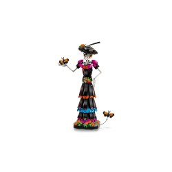 LEGO Ideas 21372 La Catrina, Kit Modellismo per Adulti con Scheletro, Fiori Finti e Farfalle Monarca, Idea Regalo Fai da Te