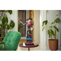 LEGO Ideas 21372 La Catrina, Kit Modellismo per Adulti con Scheletro, Fiori Finti e Farfalle Monarca, Idea Regalo Fai da Te