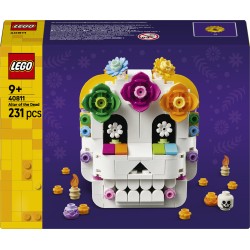 LEGO 40811 Altare dei Morti, Kit di Arti e Mestieri Fai da Te con Teschio Decorativo, Idea Regalo per Bambini da 9 Anni in su