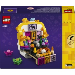 LEGO 40811 Altare dei Morti, Kit di Arti e Mestieri Fai da Te con Teschio Decorativo, Idea Regalo per Bambini da 9 Anni in su