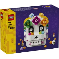 LEGO 40811 Altare dei Morti, Kit di Arti e Mestieri Fai da Te con Teschio Decorativo, Idea Regalo per Bambini da 9 Anni in su