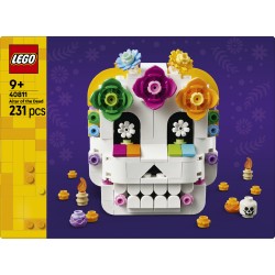 LEGO 40811 Altare dei Morti, Kit di Arti e Mestieri Fai da Te con Teschio Decorativo, Idea Regalo per Bambini da 9 Anni in su