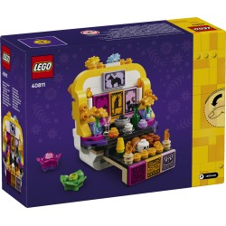LEGO 40811 Altare dei Morti, Kit di Arti e Mestieri Fai da Te con Teschio Decorativo, Idea Regalo per Bambini da 9 Anni in su