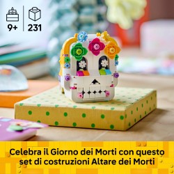 LEGO 40811 Altare dei Morti, Kit di Arti e Mestieri Fai da Te con Teschio Decorativo, Idea Regalo per Bambini da 9 Anni in su