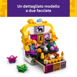 LEGO 40811 Altare dei Morti, Kit di Arti e Mestieri Fai da Te con Teschio Decorativo, Idea Regalo per Bambini da 9 Anni in su