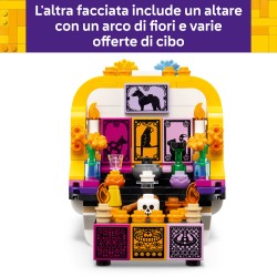 LEGO 40811 Altare dei Morti, Kit di Arti e Mestieri Fai da Te con Teschio Decorativo, Idea Regalo per Bambini da 9 Anni in su