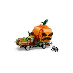 LEGO 40822 Furgone di Halloween Giocattolo, Kit Arti e Mestieri con Zucca e Minifigure del Contadino, Regalo per Bambini 8+